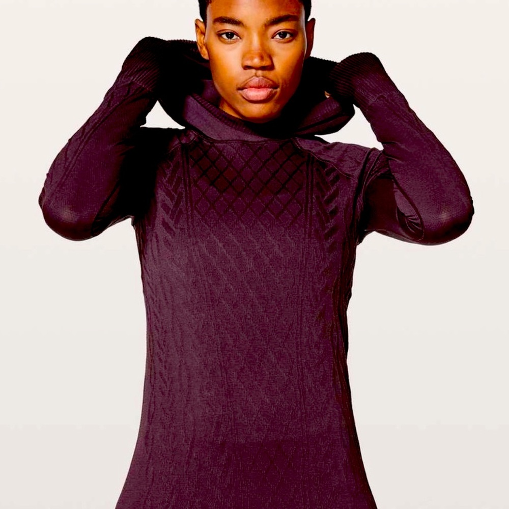 Lululemon hooded restless long sleeve